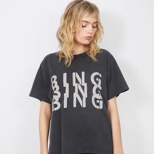Rare Anine Bing Bandit Bing Tee Medium